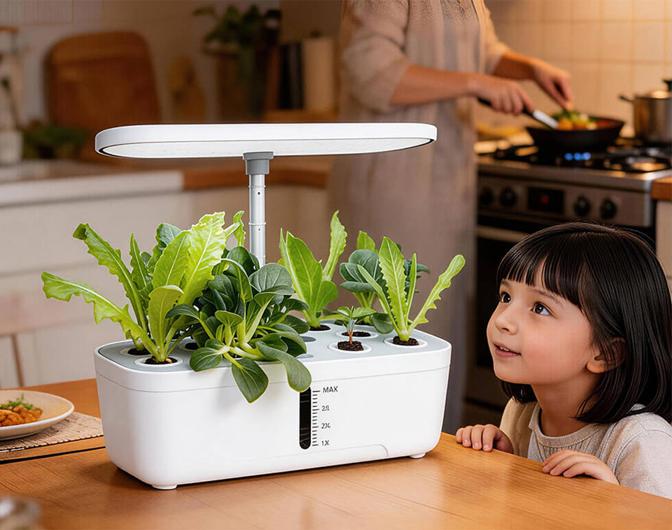 Khám Phá Máy Trồng Cây Thủy Canh Thông Minh Yimitian Qua Ứng Dụng Mi Home