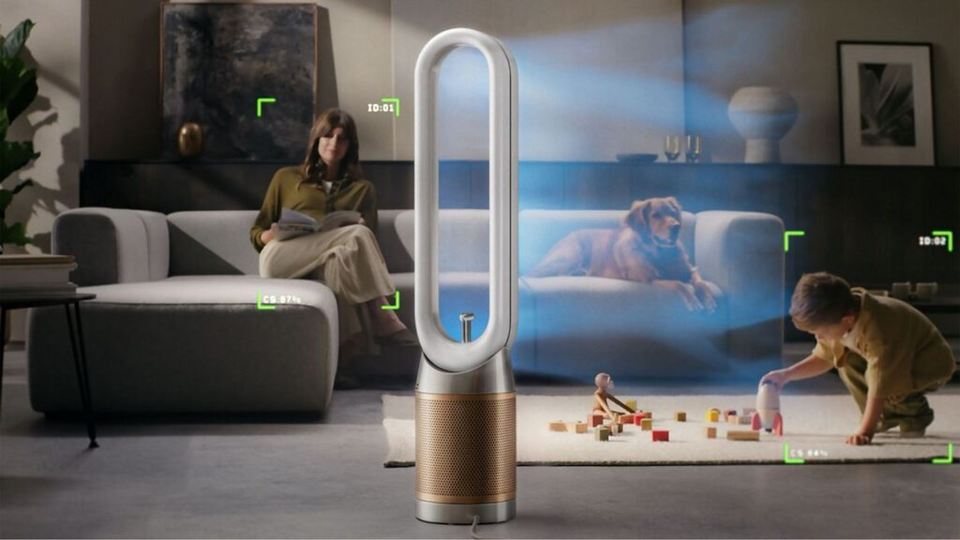 Dyson Ra Mắt Quạt Không Cánh Thông Minh Tích Hợp Công Nghệ Theo Dõi