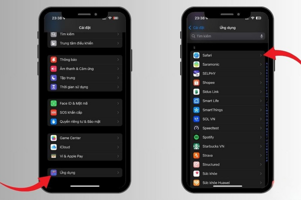 Hướng Dẫn Xóa Cache Trên Safari Đối Với iPhone Và iPad