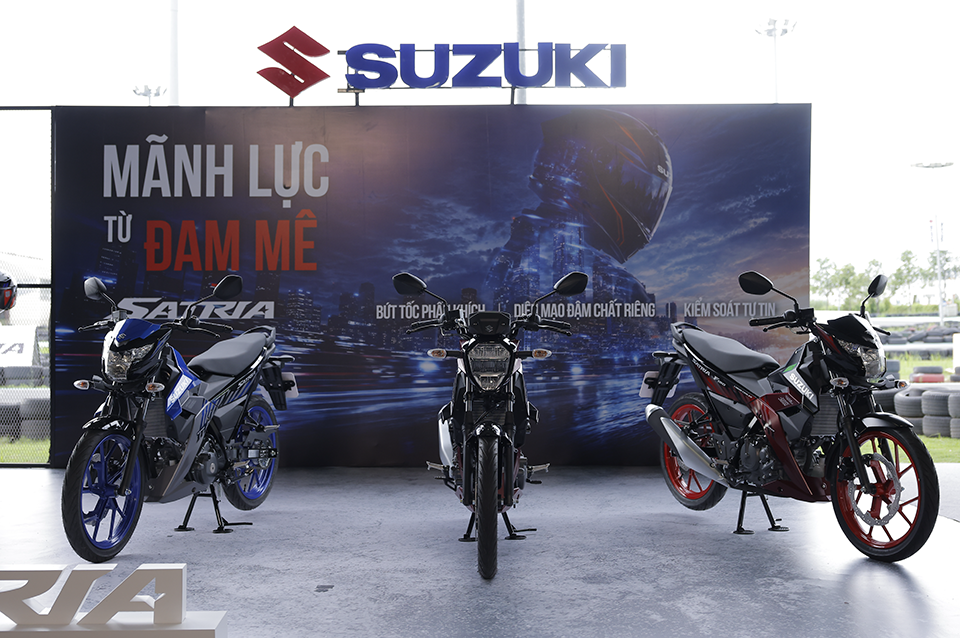 Suzuki Việt Nam Ra Mắt New Satria: Xe Côn Tay Với Thiết Kế Thể Thao Và Công Nghệ Hiện Đại