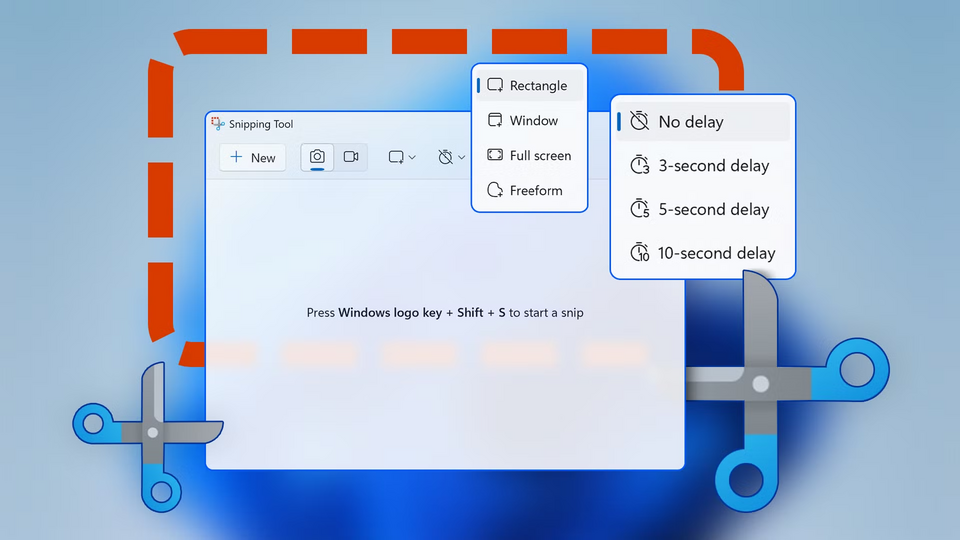 Khám Phá 10 Tính Năng Độc Đáo Của Snipping Tool Trên Windows 11