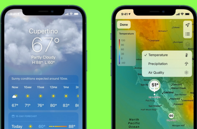 Top 10 Ứng Dụng Thời Tiết Nên Có Trên iPhone