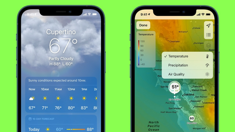 Top 10 Ứng Dụng Thời Tiết Nên Có Trên iPhone