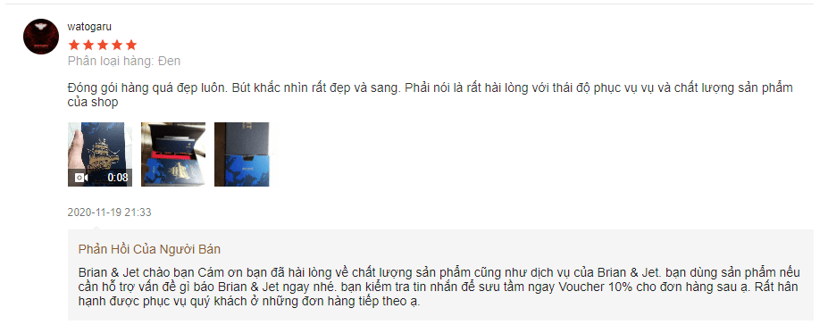 Khám Phá Bút Ký Doanh Nhân Brian & Jet BJ003: Ghi Nhận Đẳng Cấp Thực Sự 7 Review bút ký BJ003